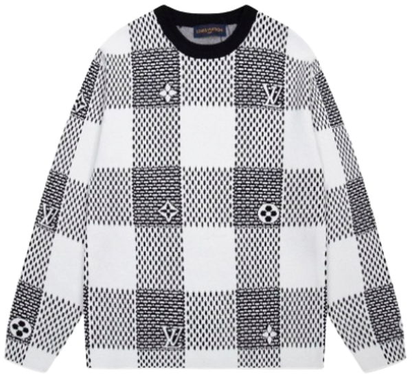LV Sweater White