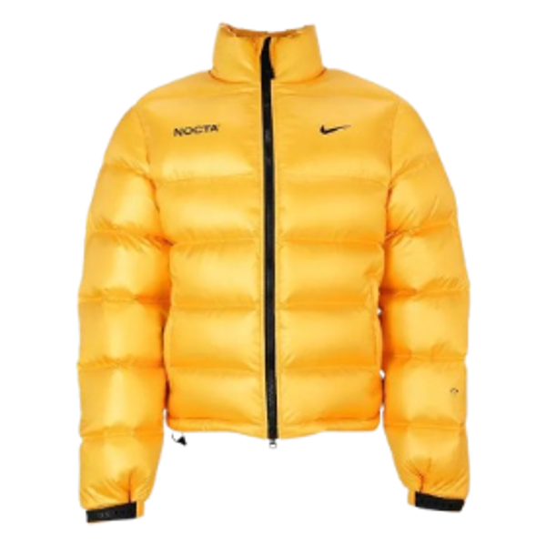 NCTA Shiny Puffer Jacket Yellow