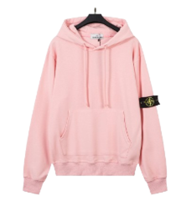 Ston Island Hoodie Pink
