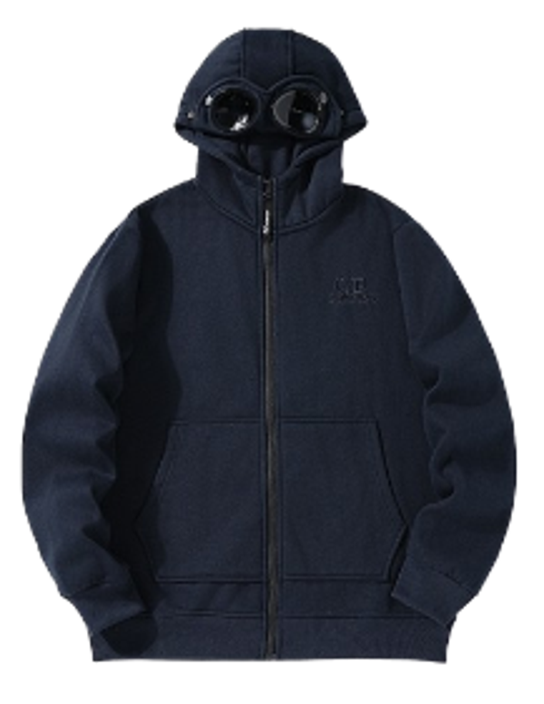 C.P Cmpny Zip Navy Blue