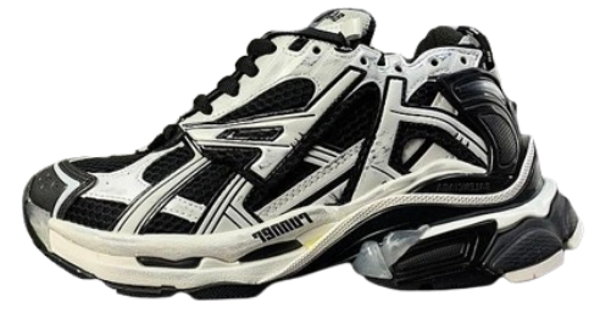 Runner Black & White