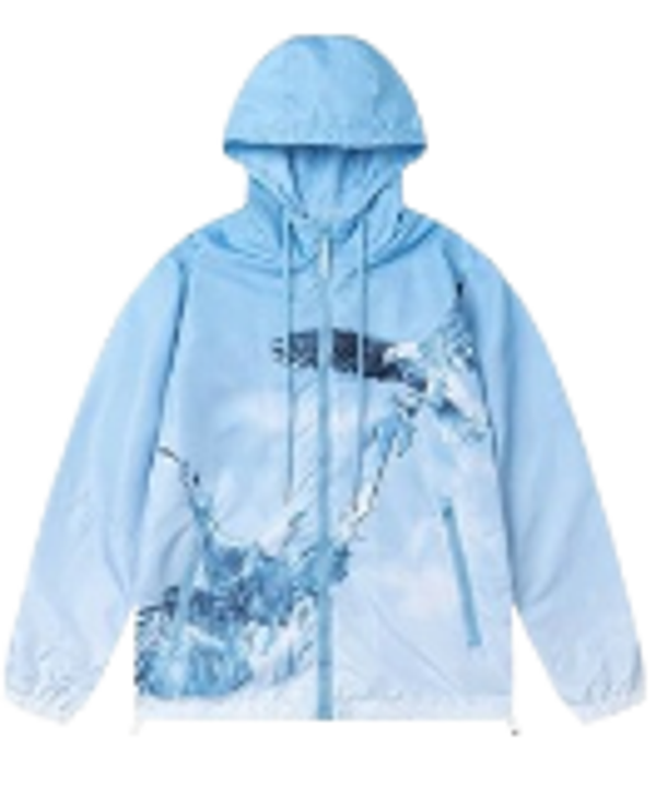 TRAPST4R Windbreaker Cloudy