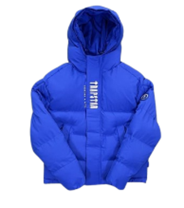 TRAPST4R Puffer Jacket Blue2