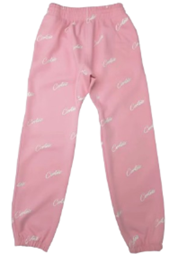 Crtz Pants Pink & White