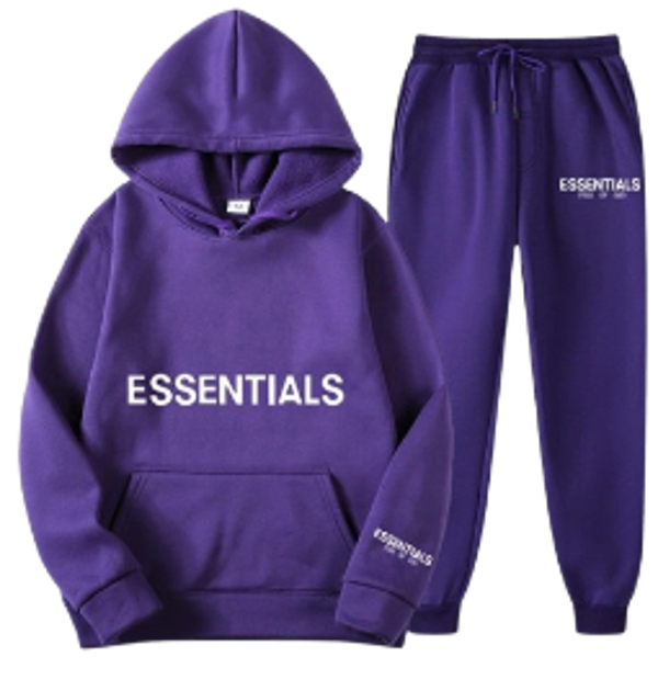 Essntials Set Purple & White