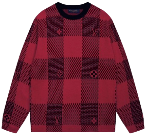 LV Sweater Red