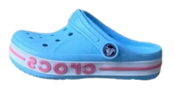 Crcs Light Blue & Pink