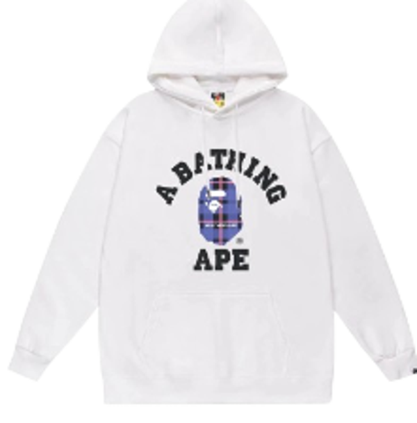 Bape Hoodie 3 White