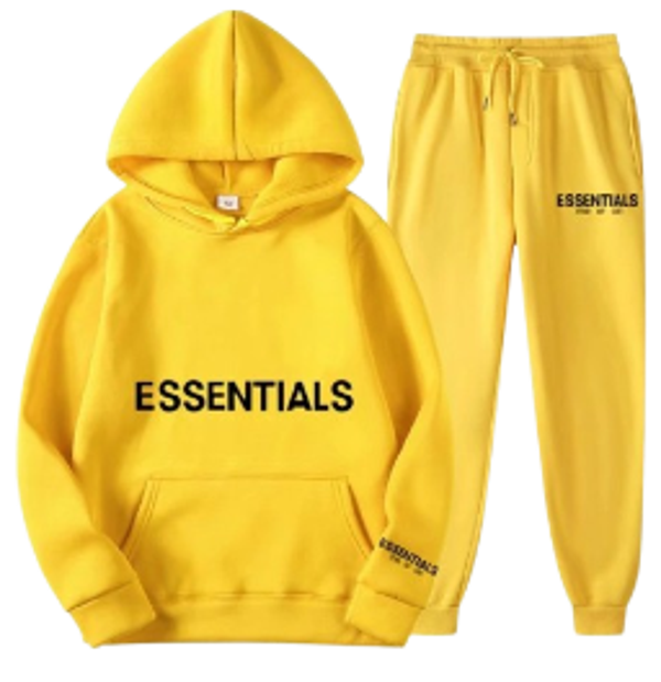 Essntials Set Yellow & Black