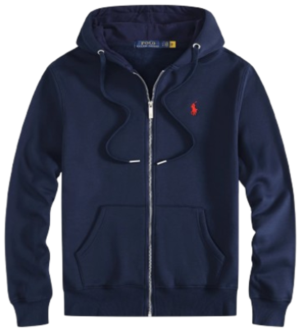 Rlph Lrn Zipp Navy Blue