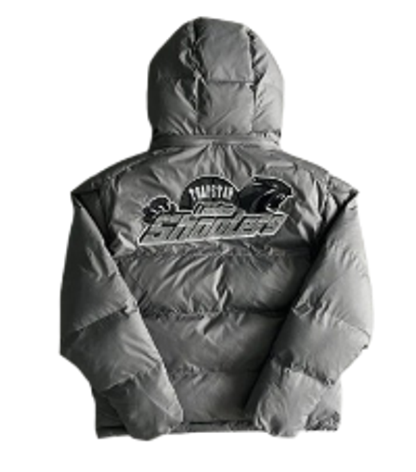 TRAPST4R Puffer Jacket Grey