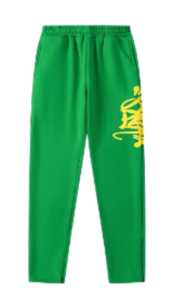 Syna WRLD Set Pants Green&Yellow