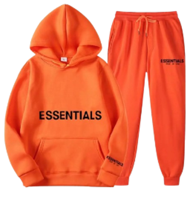 Essntials Set Orange & Black