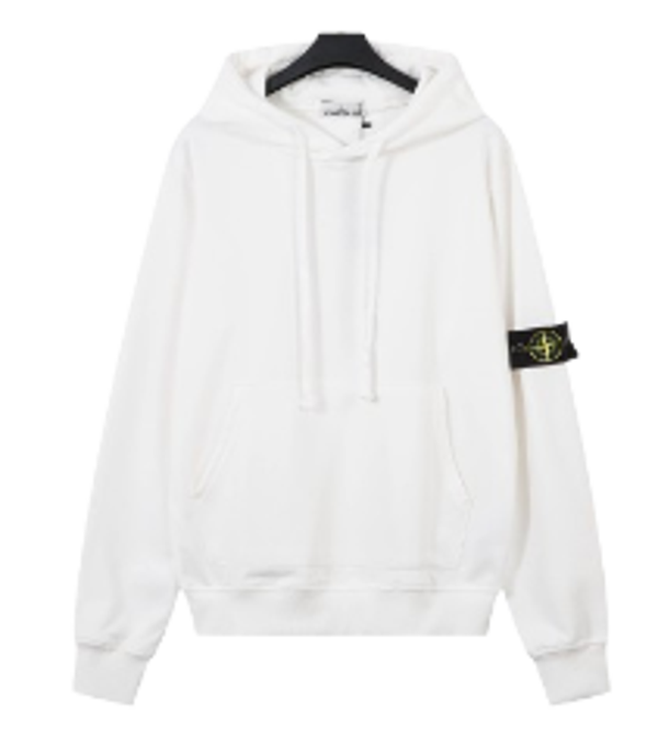Ston Island Hoodie White