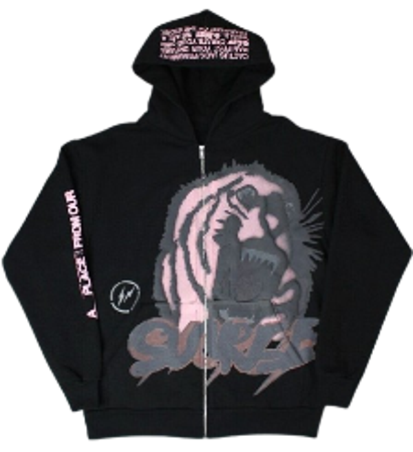 Cactus Jack Zip Black