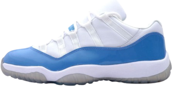 J11 Low White And LIght Blue