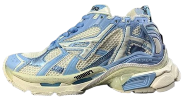 Runner Light Blue & White