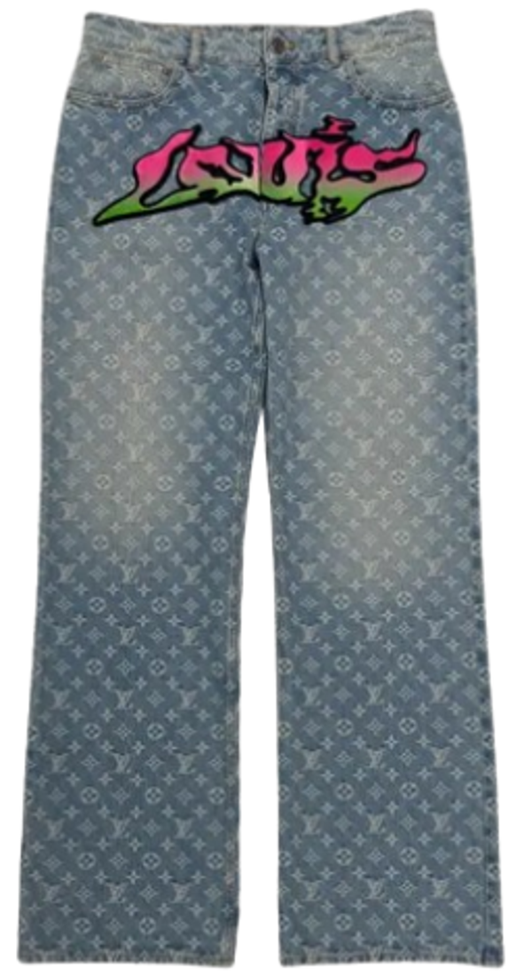 LV Jeans Design 3