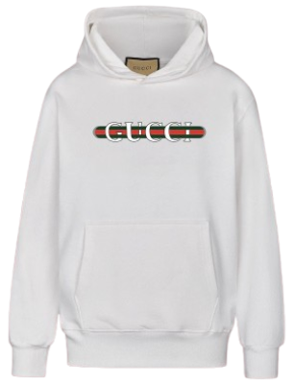 Gcci Hoodie White