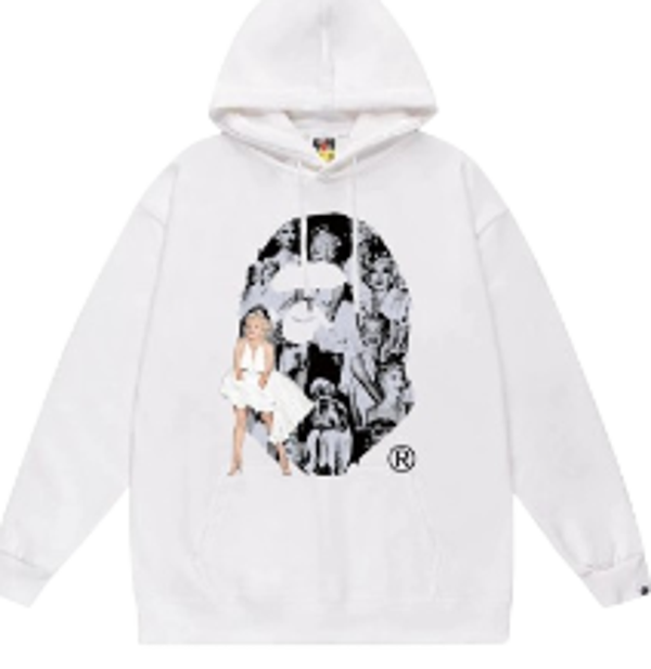 Bape Hoodie 4 White