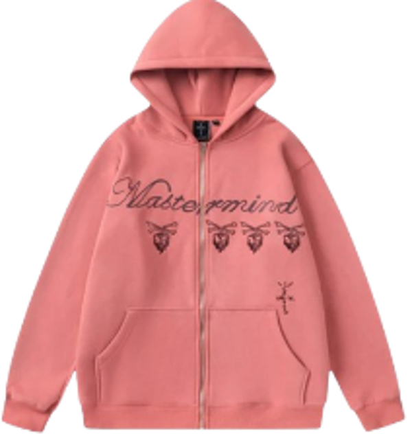 Cactus Jack Zip Pink