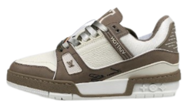 LV Sneaker Brown & White