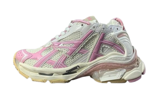 Runner White & Pink