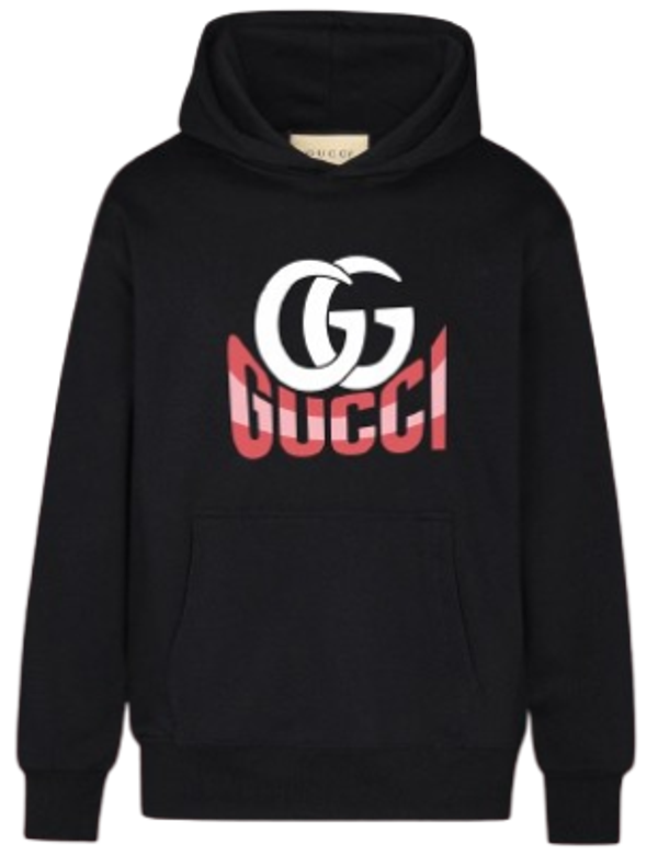 Gcci Hoodie Black
