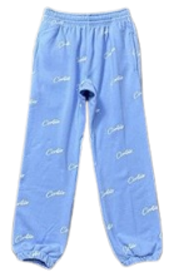 Crtz Pants Blue & White