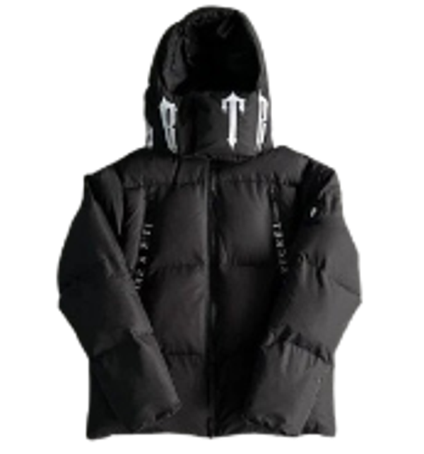 TRAPST4R Puffer Jacket Black2