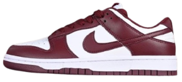 DNK Low White & Bordeaux