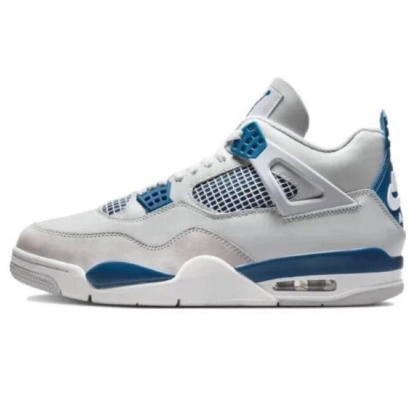 J4 White & Light Blue