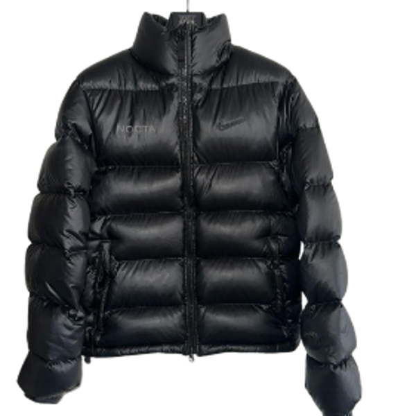 NCTA Shiny Puffer Jacket Black