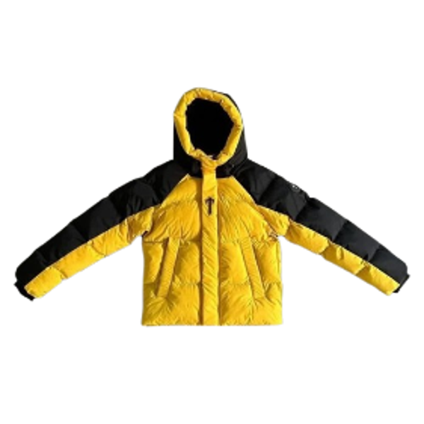 TRAPST4R Puffer Jacket Yellow & Black