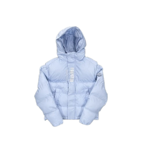 TRAPST4R Puffer Jacket LightBlue2