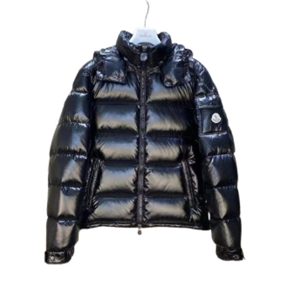 Moncler shiny black