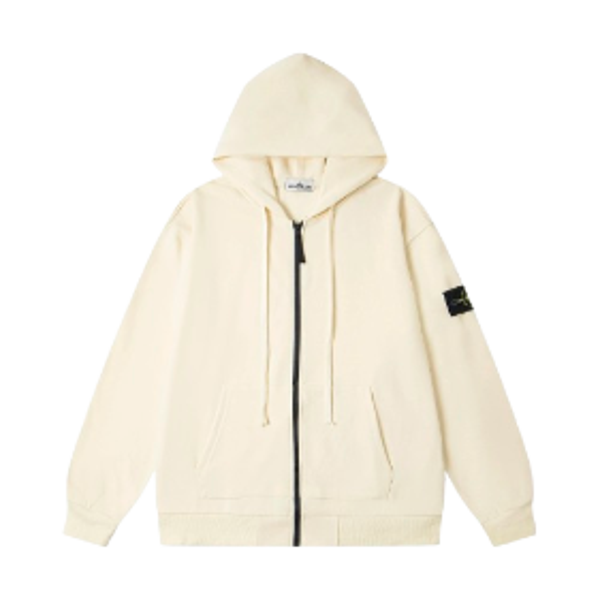 Ston Island Zip MilkWhite