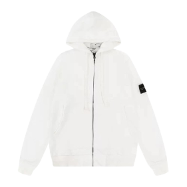Ston Island Zip White