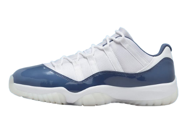J11 Low White Blue