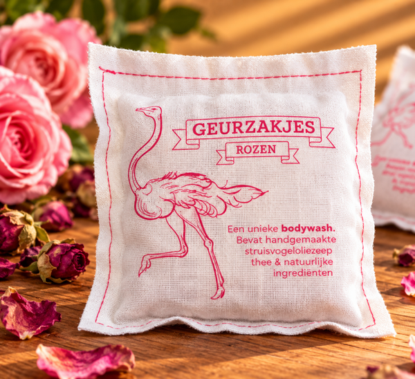 Geurzakje / douche-spons