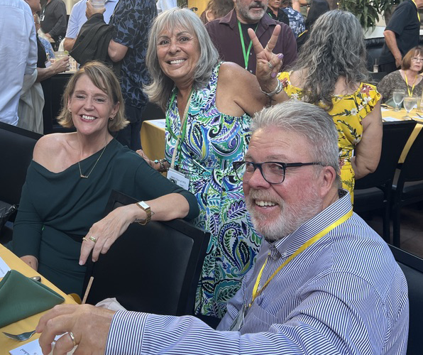 Lauri Williams, Carrie Dominguez Jones, Bill Gray.
