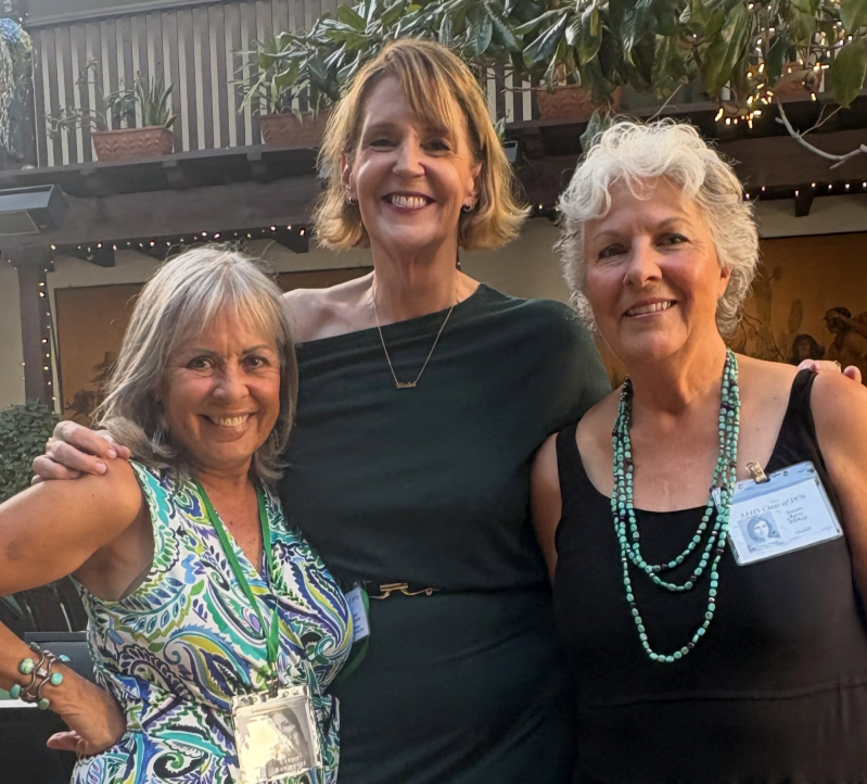 Carrie Dominguez Jones, Lauri Williams, Suzon Terry Bishop.
