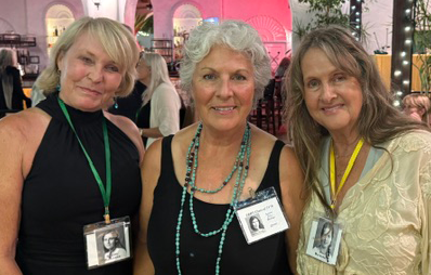 Claire Callahan Holbrook, Sozon Terry Bishop, Lila Macdonald Wells.