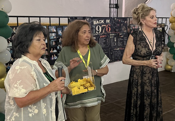Cindy Suzuki, Teri Leon, Victoria Manser Stuber.