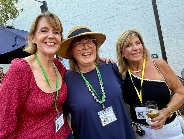 Lauri Williams, Sharon Castillo-Gray, Pam Davis Hill.