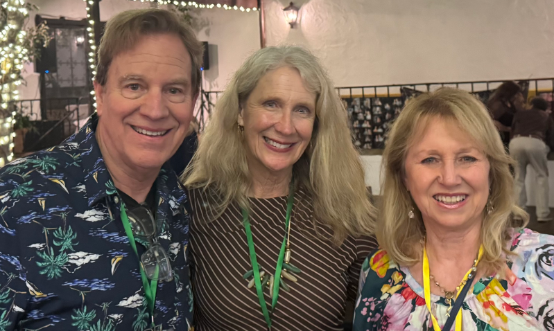 John Hedrick, Vicki Klossner Ehlen, Wendy Sandburg.