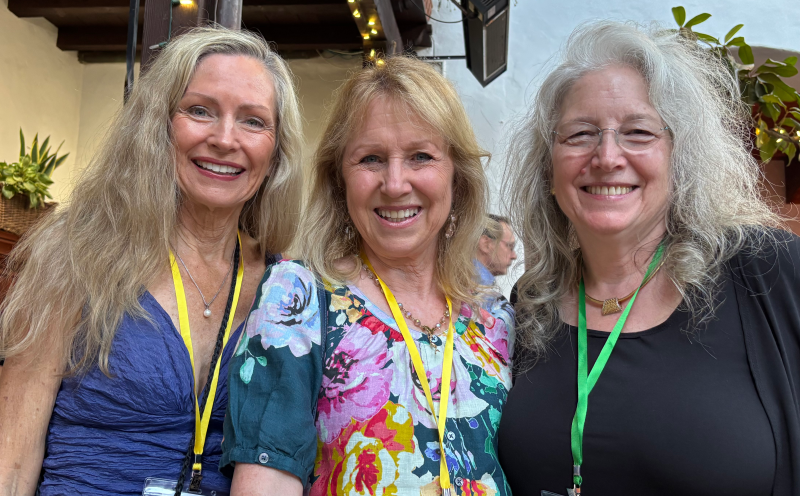Mary Cashman Lucero, Wendy Sandburg, Kelly Buckwalter.