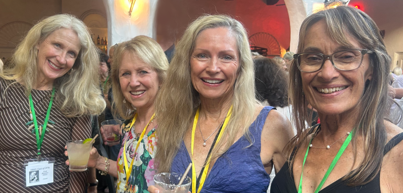 Vicki Klossner Ehlen, Wendy Sandburg, Mary Cashman Lucero, Becky Rudy.