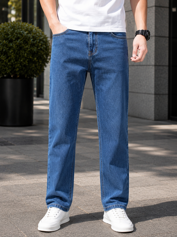 Valorith Metro Flex Straight Leg Denim Jeans