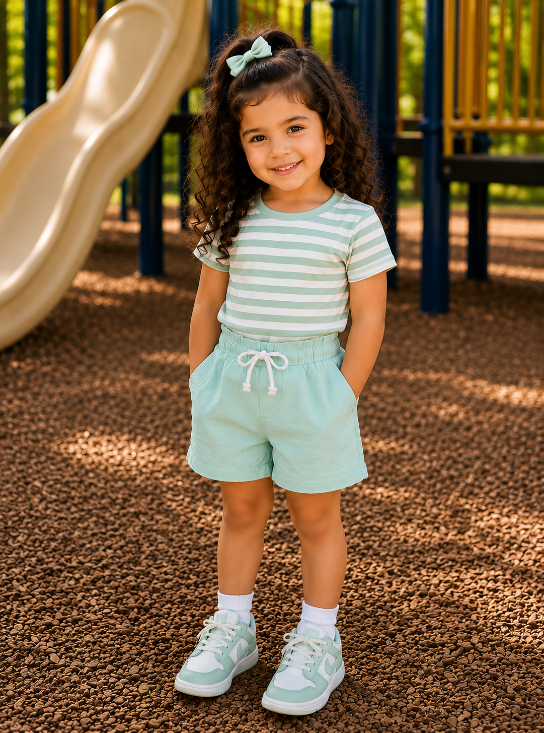Brynn Style™ Sunny Days Drawstring Shorts